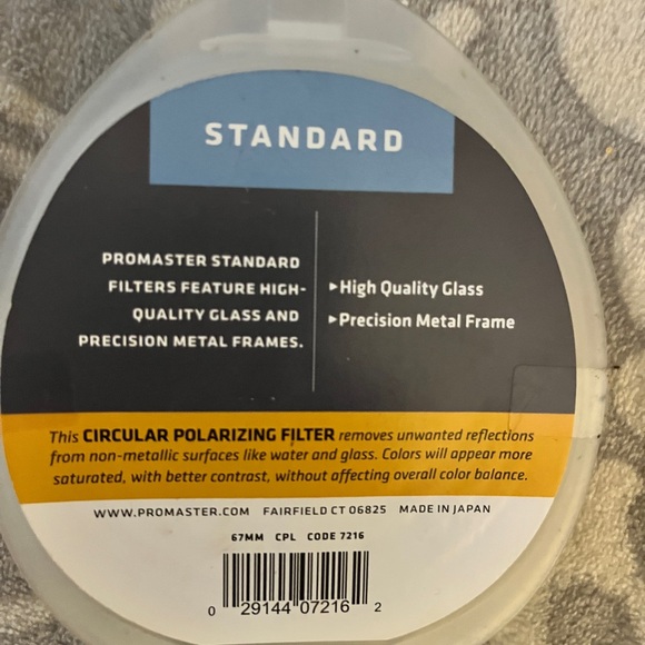 Camera filter never used - Picture 2 of 2